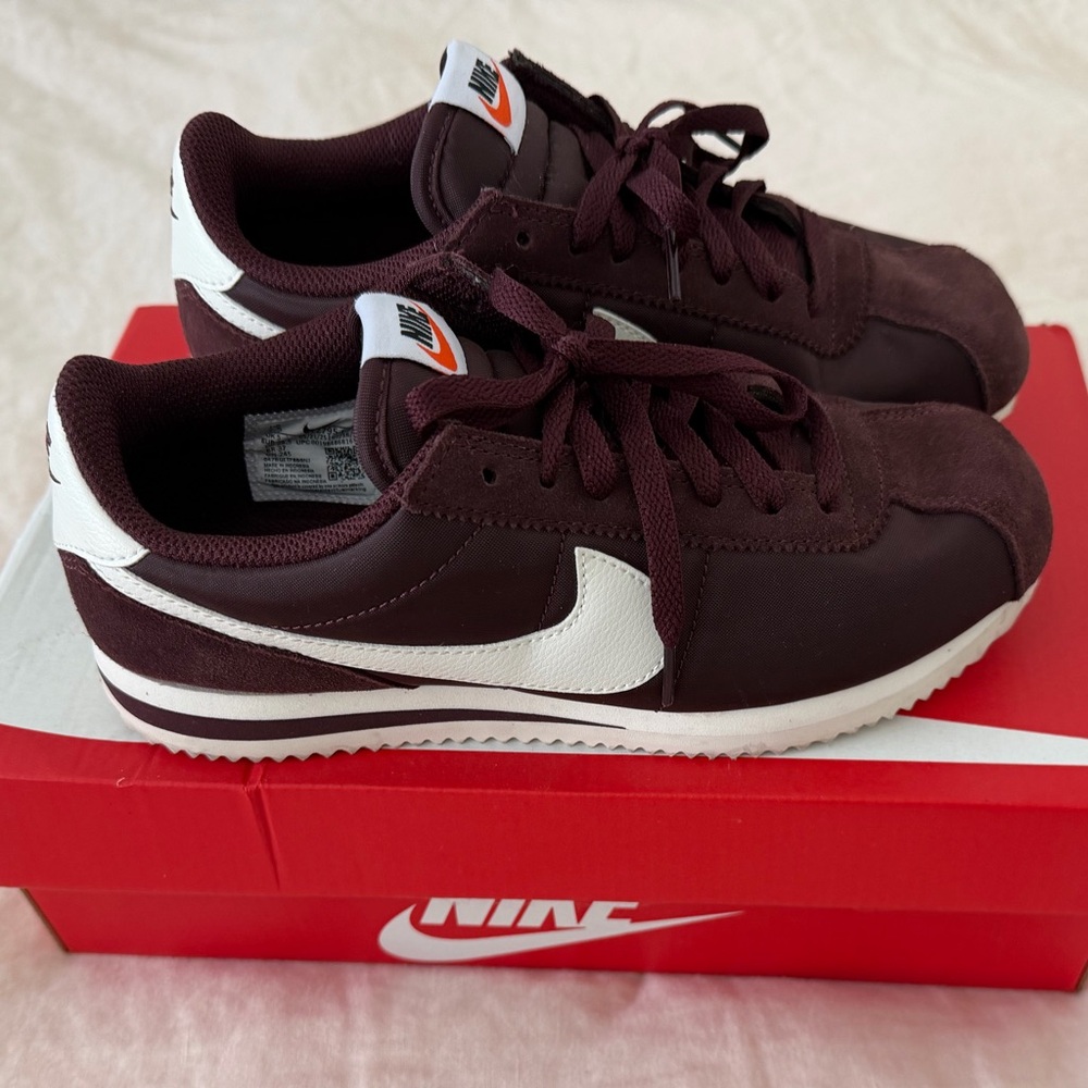Nike Cortez Burgundy Crush/Sail